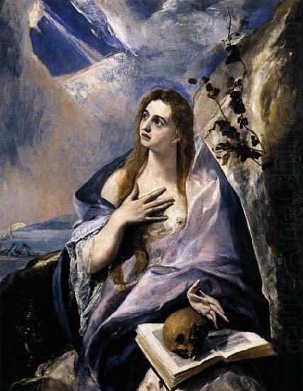 GRECO, El Mary Magdalen in Penitence china oil painting image